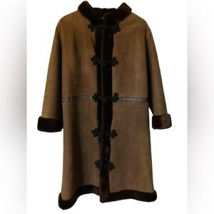 Arturo Vintage Sheepskin Coat Madrid, Spain Size M
